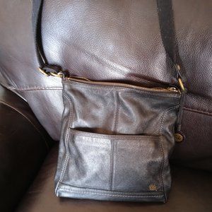 Black Leather Sak Purse